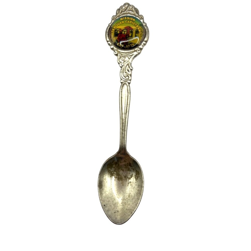 Vintage Mission San Juan Capistrano Souvenir Spoon B96